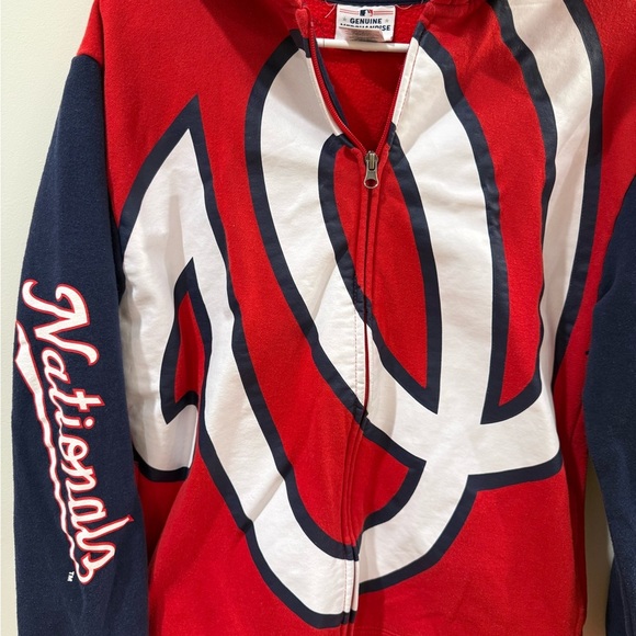 Genuine Merchandise Red and Blue Youth Hoodie - Picture 5 of 7